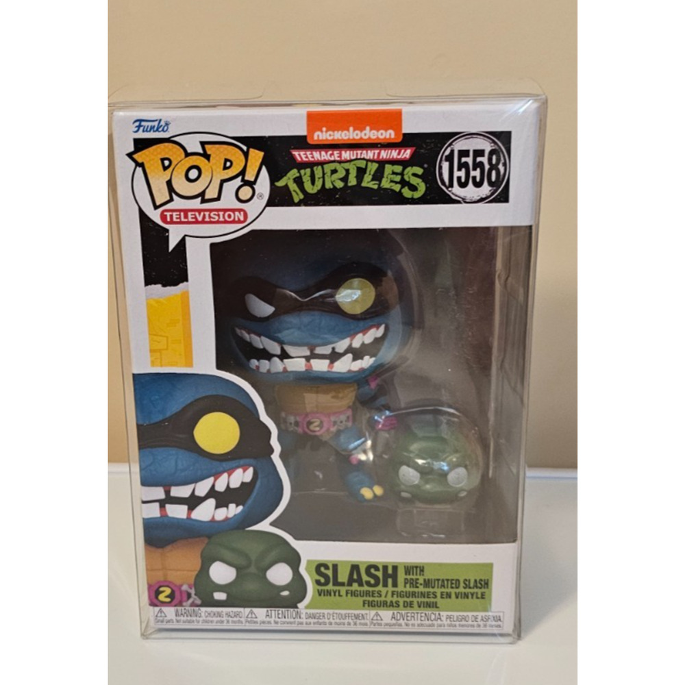 Funko Pop! Teenage Mutant Ninja Turtles Slash with Pre-Mutated Slash